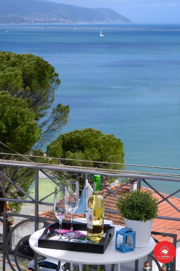 Ferienwohnung Sea View Escape La Spezia - Cadimare Exterior foto