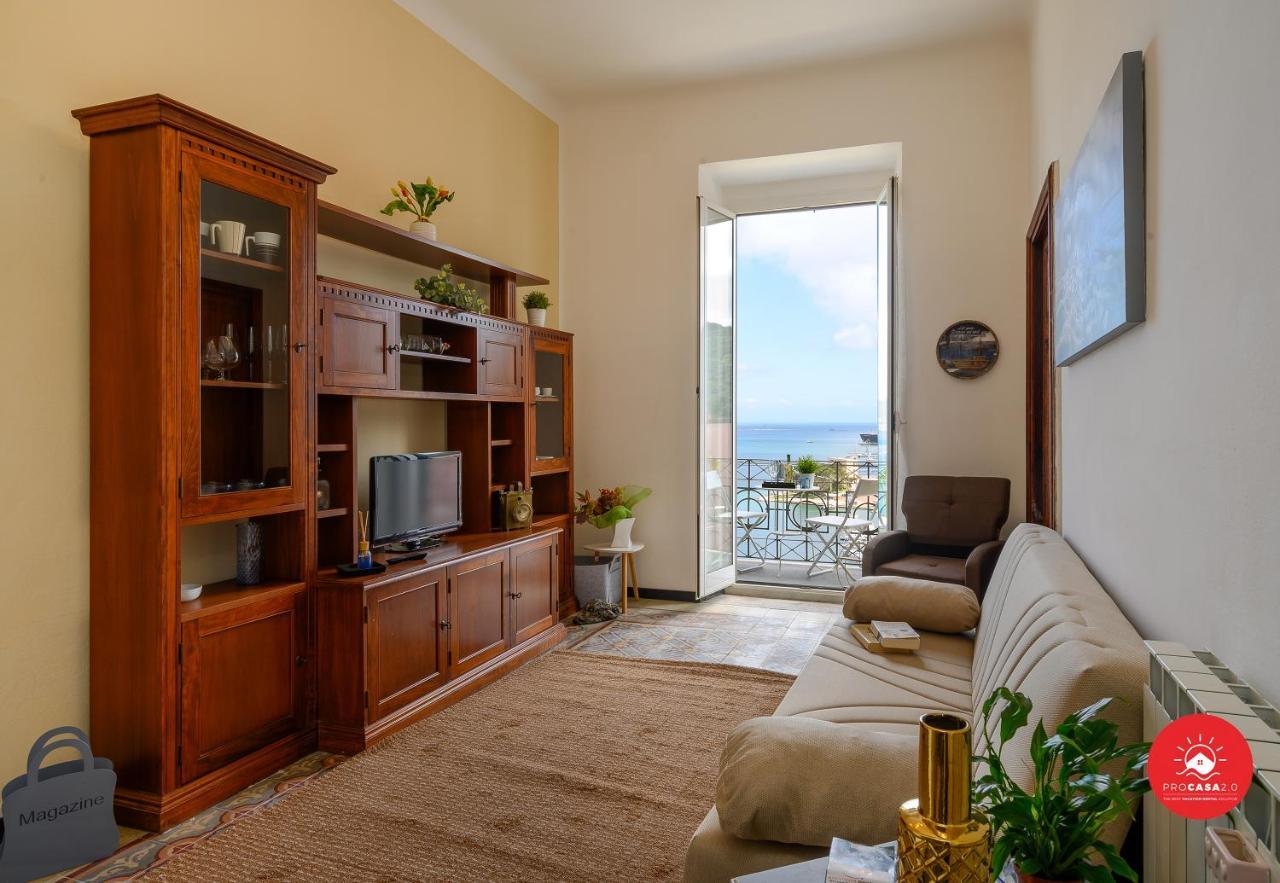 Ferienwohnung Sea View Escape La Spezia - Cadimare Exterior foto
